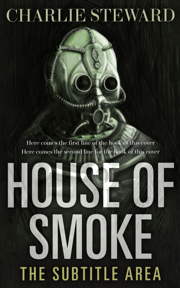 Front view of Green Spring #20963 - Premade Apocalyptica Book Cover