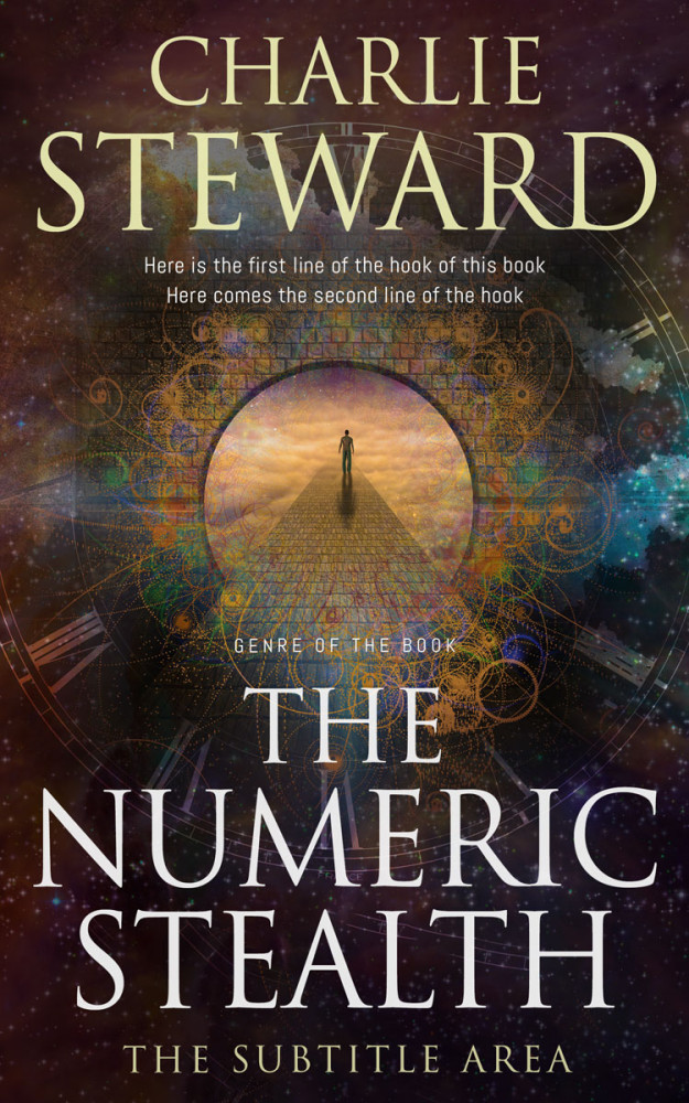 Front view of Cocoa Brown #20985 - Premade Religion & Spirituality Book Cover