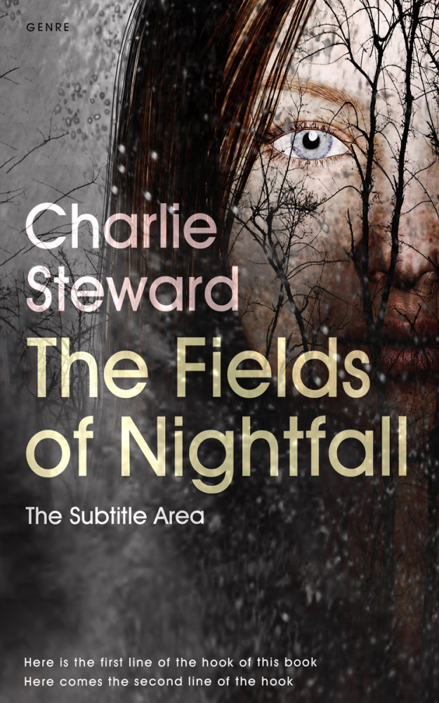 Front view of Dune #21018 - Premade Horror Book Cover