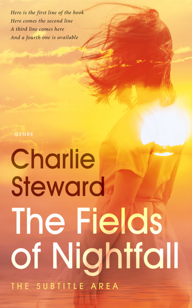 Front view of Burnt Sienna #21031 - Premade Romance Book Cover