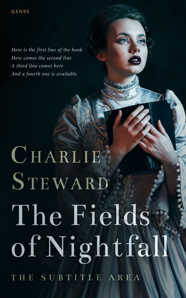 Front view of Bunker #21035 - Premade Historical Book Cover