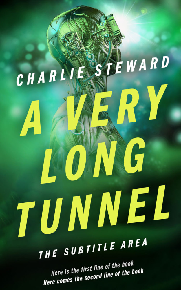 Front view of Celtic #21099 - Premade Science Fiction Book Cover