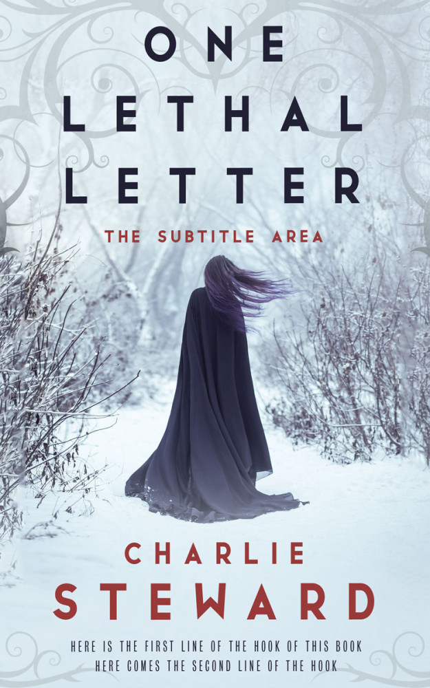 Front view of Botticelli #21133 - Premade Fantasy Book Cover