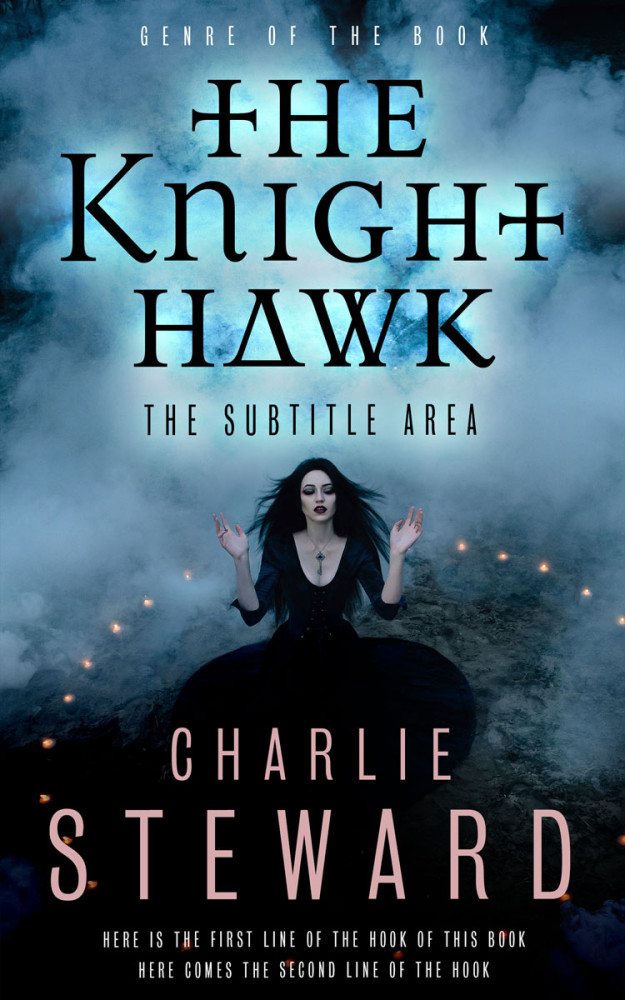 Front view of Bunker #21160 - Premade Fantasy Book Cover