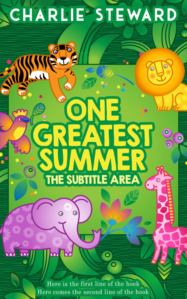 Front view of Sea Green #21201 - Premade Nature Book Cover