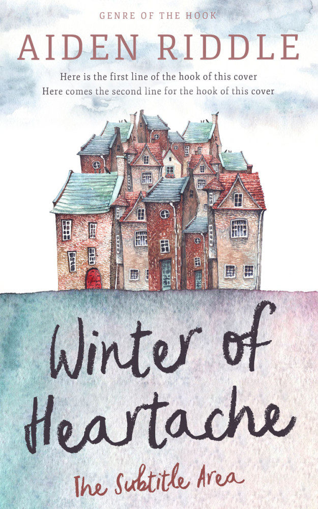 Front view of Iron #21214 - Premade Fantasy Book Cover