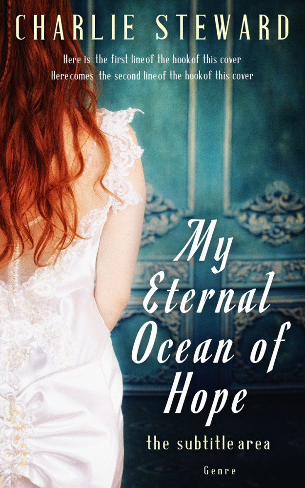 Front view of Bone #21259 - Premade Romance Book Cover