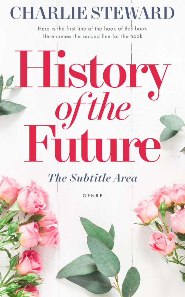 Front view of Pampas #21305 - Premade Romance Book Cover