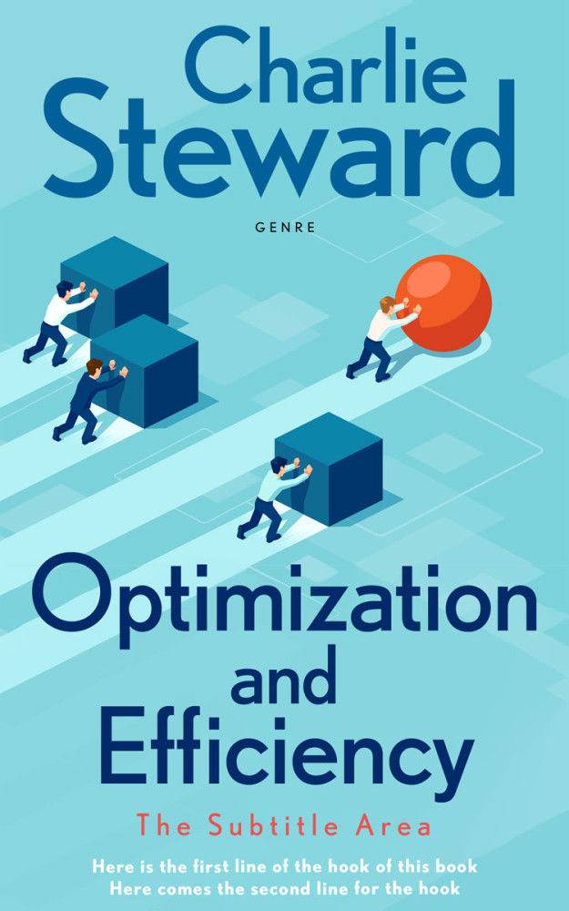 Front view of Riptide #21363 - Premade Self-Improvement & Self-Help Book Cover