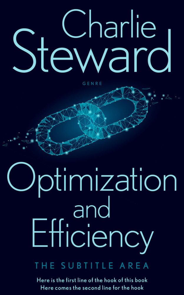 Front view of Black Pearl #21368 - Premade Business Book Cover