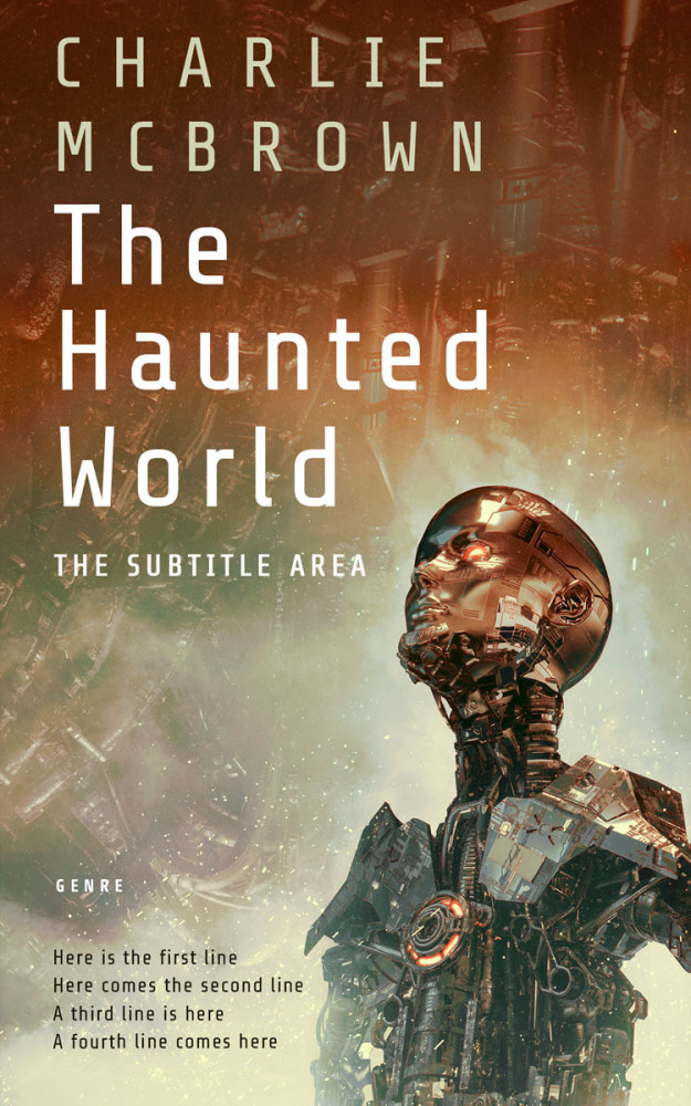 Front view of Spicy Mix #21434 - Premade Science Fiction Book Cover