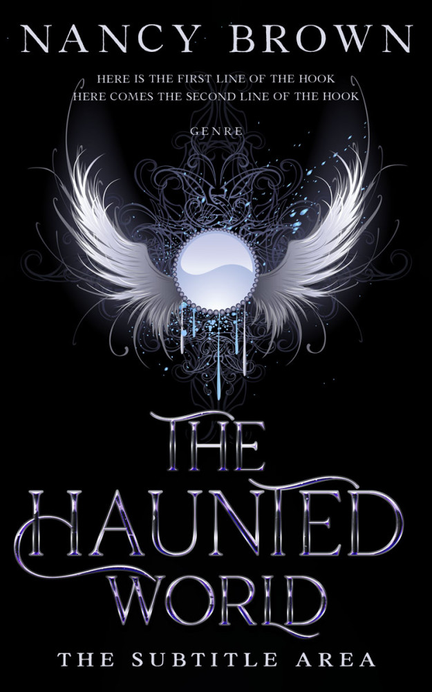 Front view of Woodsmoke #21439 - Premade Fantasy Book Cover