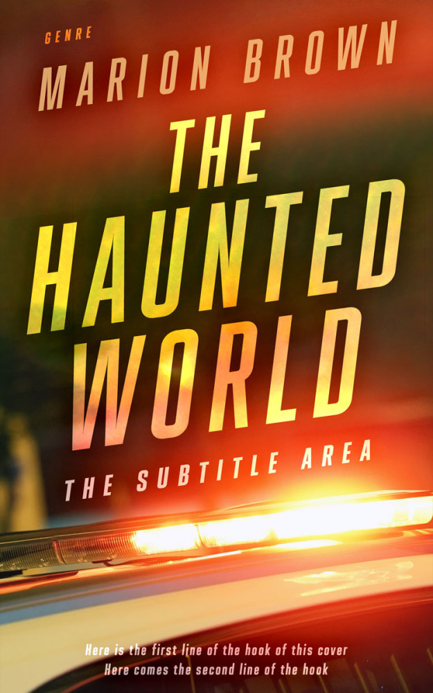 Front view of Golden Sand #21457 - Premade Mystery & Thriller & Suspense Book Cover