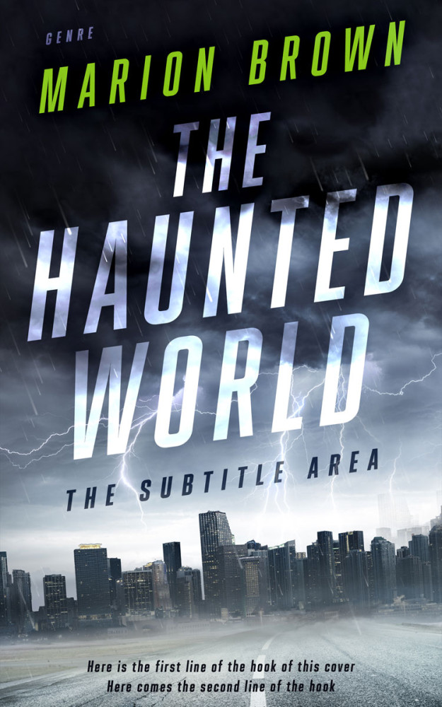 Front view of Ebony Clay #21458 - Premade Mystery & Thriller & Suspense Book Cover