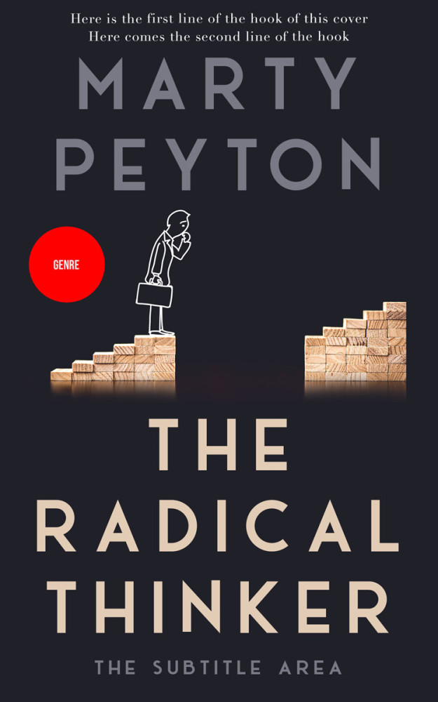 Front view of Shark #21526 - Premade Self-Improvement & Self-Help Book Cover