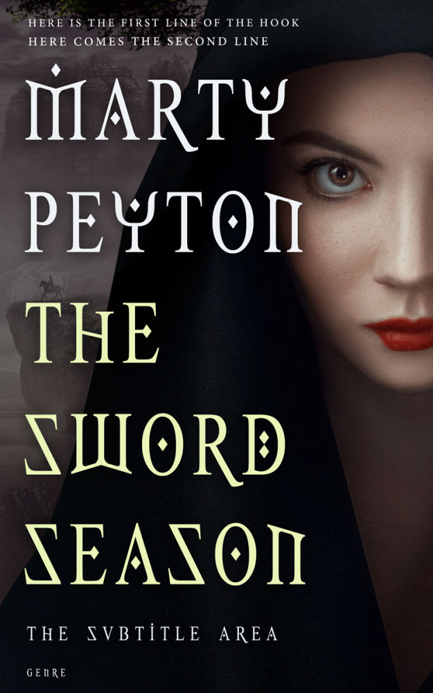 Front view of Coral Reef #21629 - Premade Fantasy Book Cover