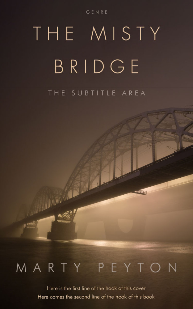 Front view of English Walnut #21693 - Premade Mystery & Thriller & Suspense Book Cover