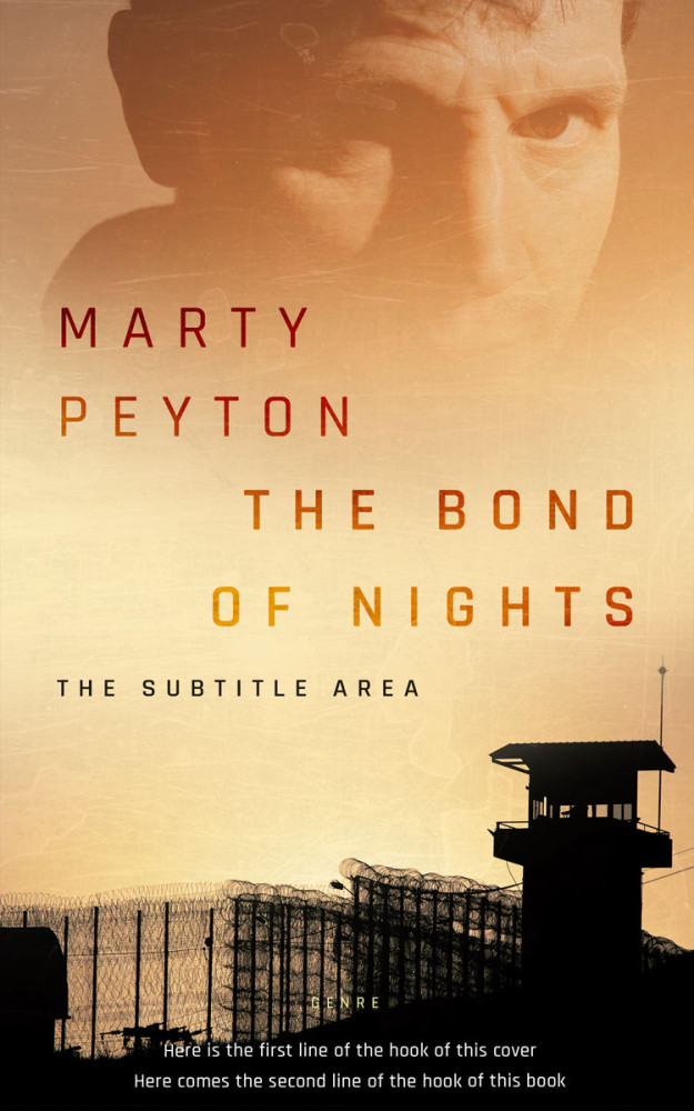 Front view of Gold Sand #21703 - Premade Mystery & Thriller & Suspense Book Cover