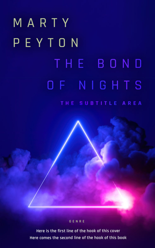 Front view of Paris M #21710 - Premade Science Fiction Book Cover