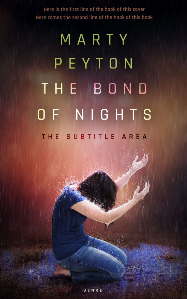 Front view of Thunder #21714 - Premade Religion & Spirituality Book Cover