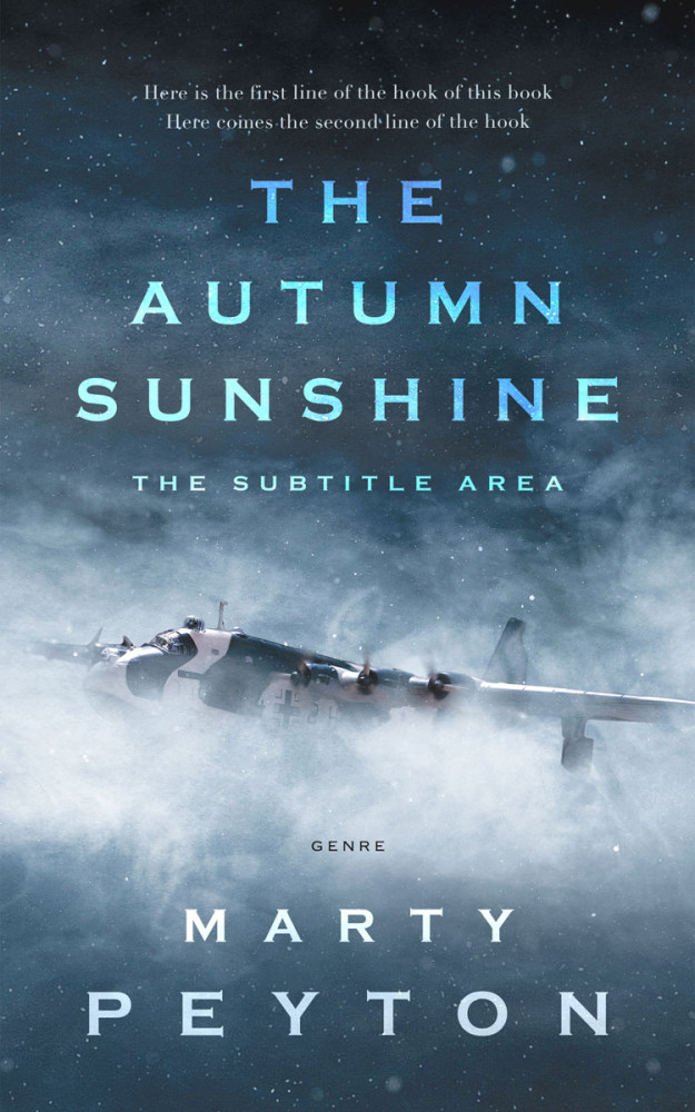 Front view of Pickled Bluewood #21774 - Premade Historical Book Cover