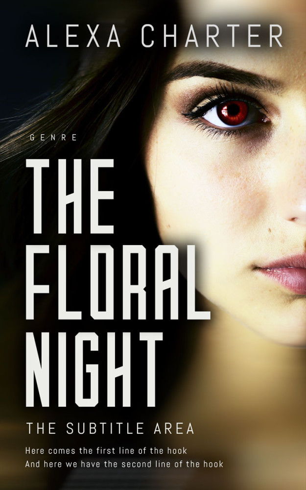 Front view of Oil #21878 - Premade Teen & Young Adult Book Cover