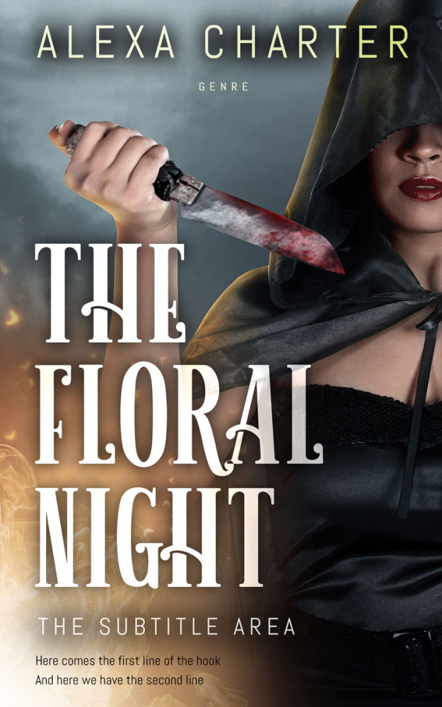 Front view of Dune #21882 - Premade Fantasy Book Cover