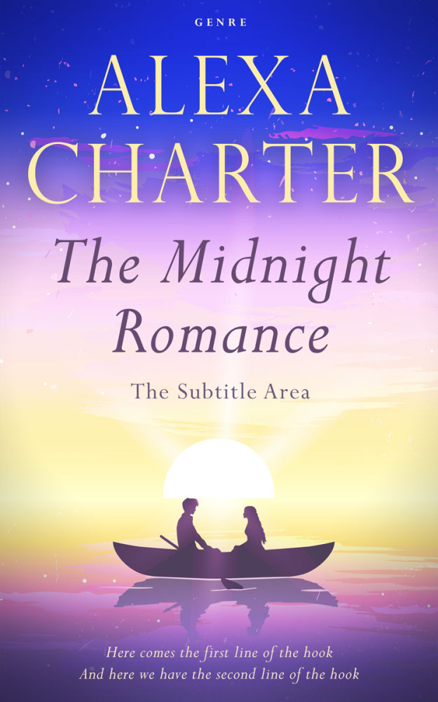 Front view of Governor Bay #21980 - Premade Romance Book Cover