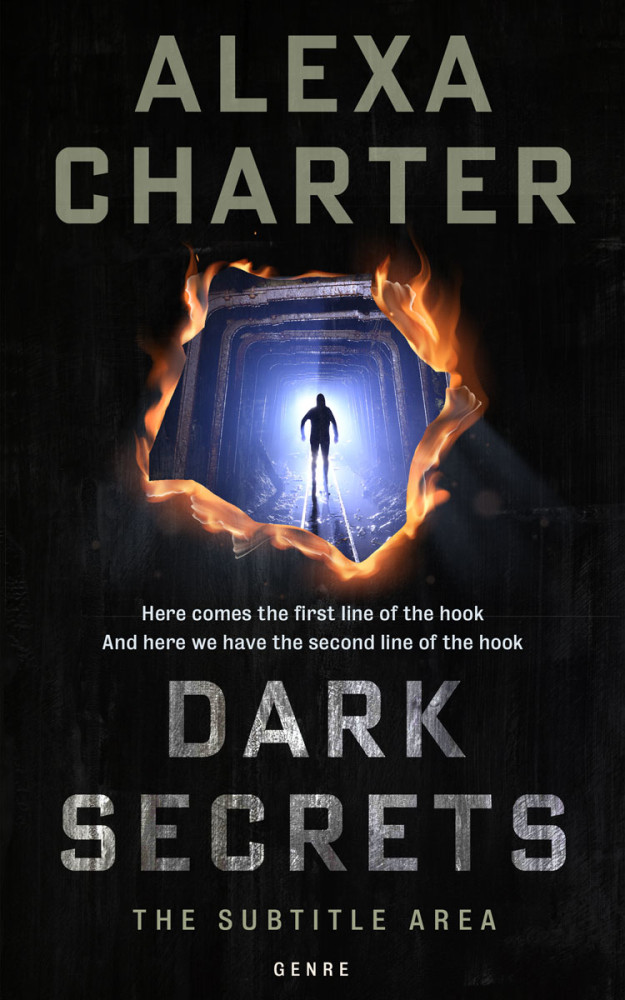 Front view of Woodsmoke #22017 - Premade Mystery & Thriller & Suspense Book Cover