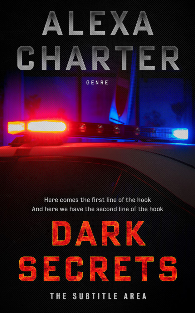 Front view of Mojo #22028 - Premade Mystery & Thriller & Suspense Book Cover