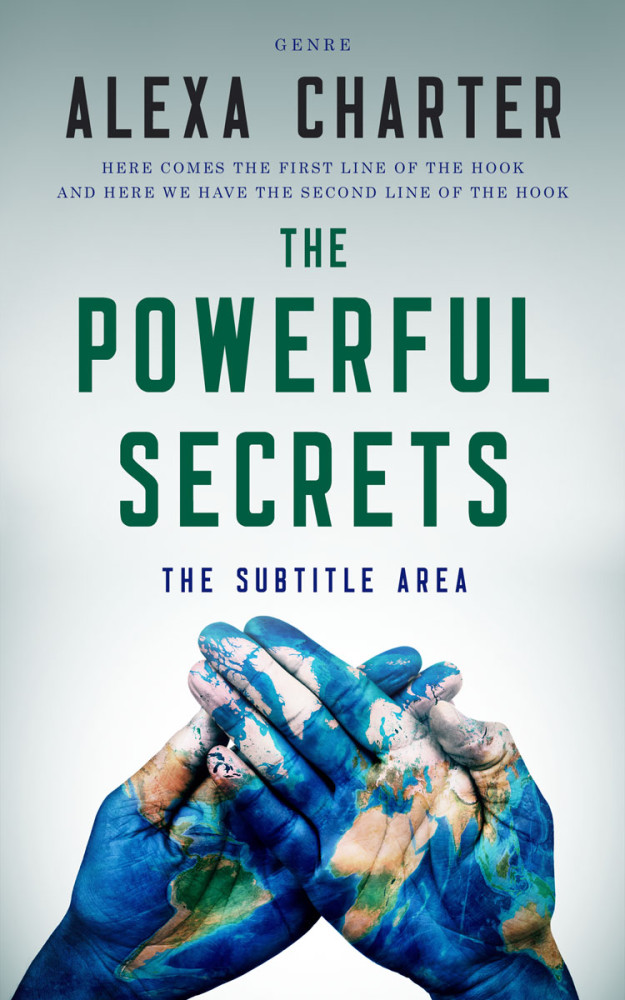 Front view of Chathams Blue #22115 - Premade Science & Nature Book Cover