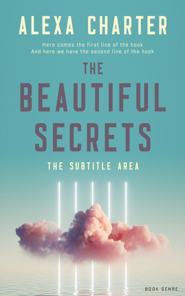 Front view of Gulf Stream #22146 - Premade Science Fiction Book Cover