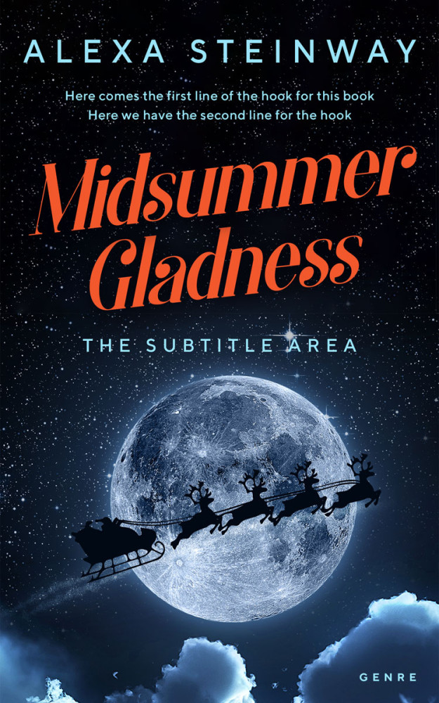 Front view of Ebony #22253 - Premade Nature Book Cover