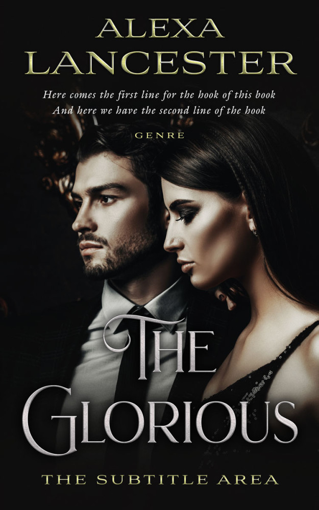 Front view of Cod Gray #22269 - Premade Romance Book Cover