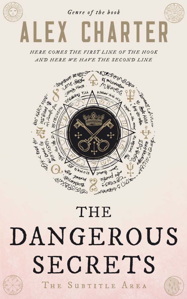 Front view of Pot Pourri #22273 - Premade Fantasy Book Cover