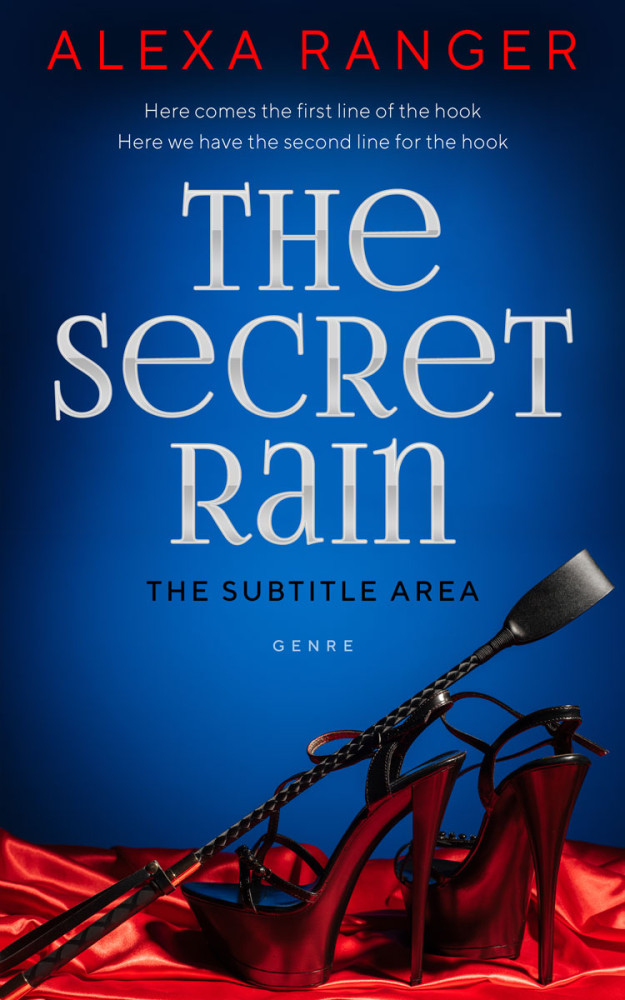 Front view of Catalina Blue #22352 - Premade Erotica Book Cover