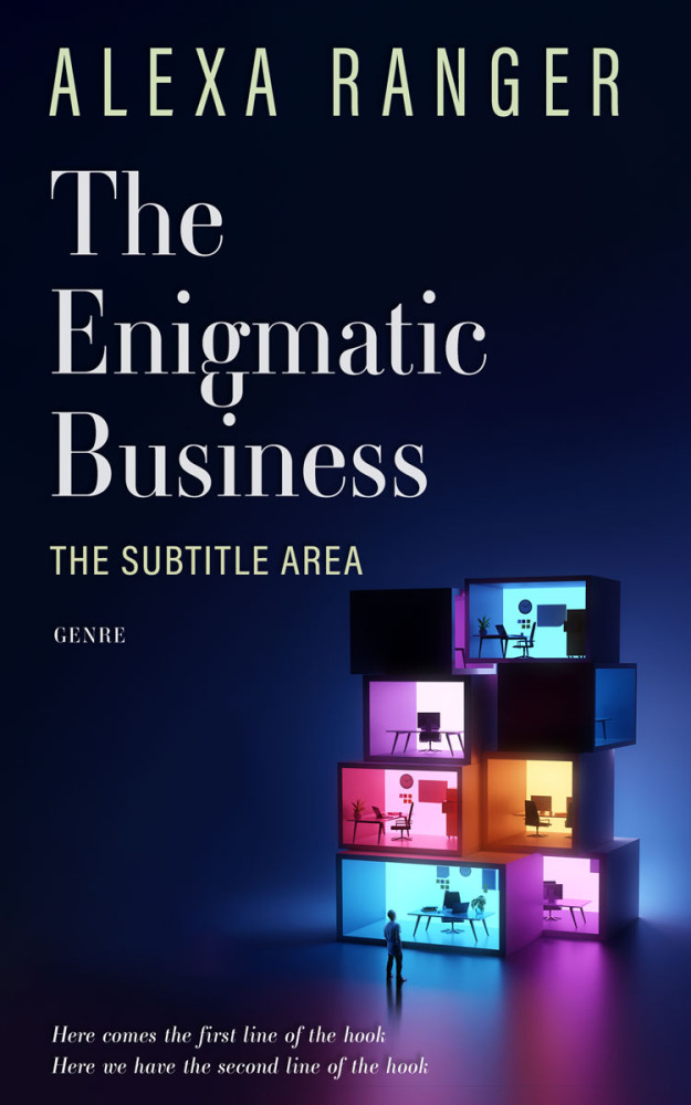 Front view of Haiti #22372 - Premade Business Book Cover