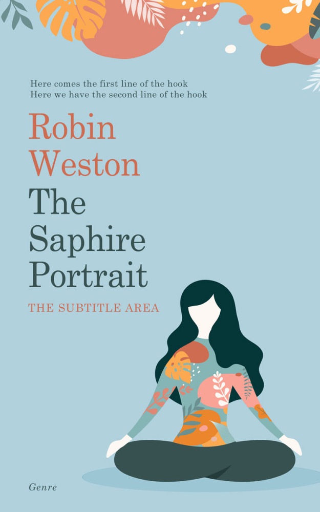 Front view of Jungle Mist #22431 - Premade Health & Mind & Body Book Cover