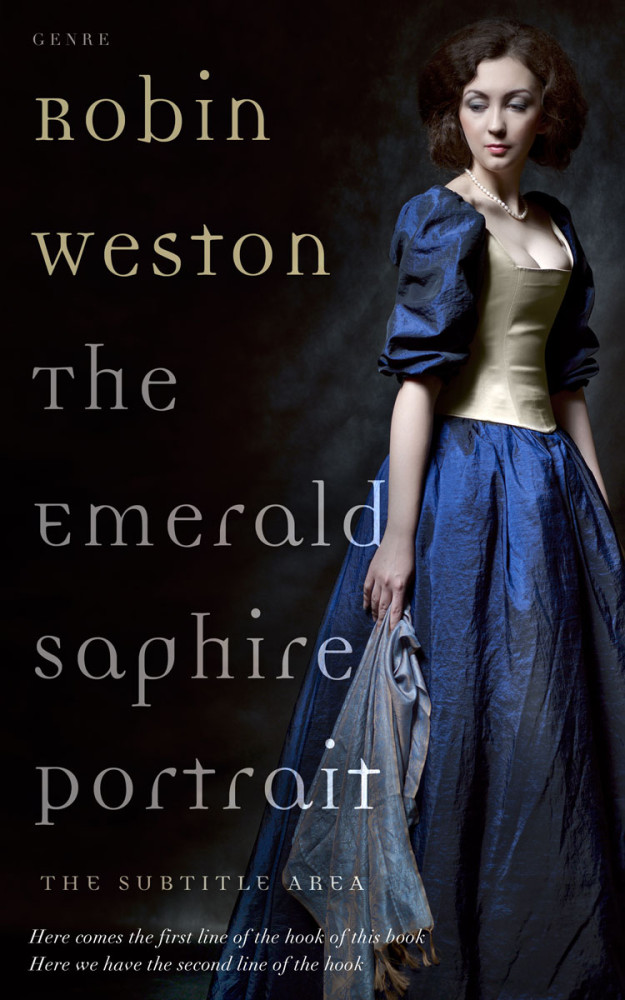 Front view of Woodsmoke #22455 - Premade Historical Book Cover