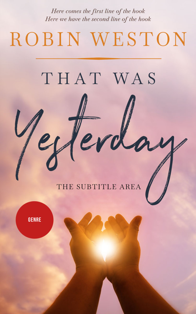 Front view of Cavern Pink #22547 - Premade Health & Mind & Body Book Cover