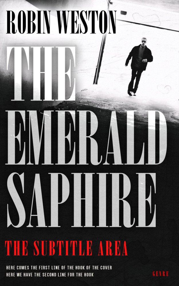 Front view of Pale Slate #22580 - Premade Mystery & Thriller & Suspense Book Cover