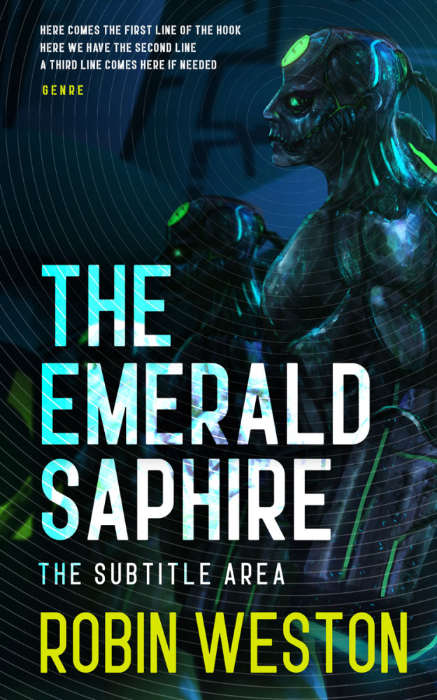 Front view of Firefly #22598 - Premade Apocalyptica Book Cover