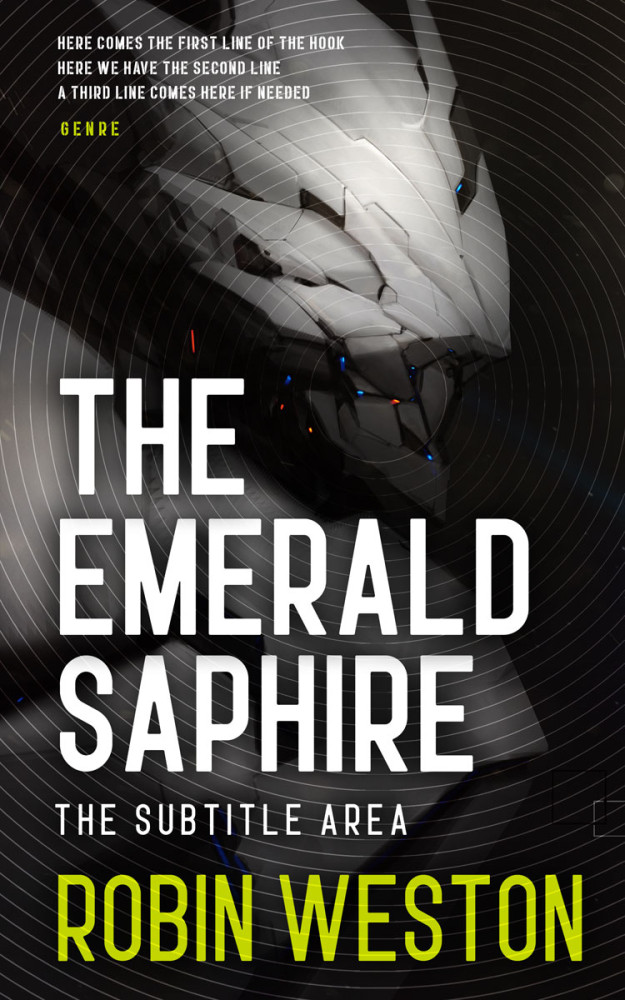 Front view of Cod Gray #22599 - Premade Apocalyptica Book Cover