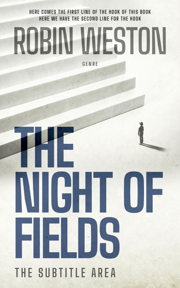 Front view of Cararra #22688 - Premade Business Book Cover