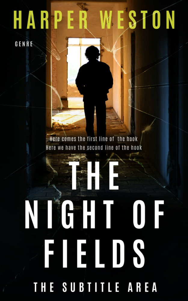 Front view of Twine #22716 - Premade Mystery & Thriller & Suspense Book Cover | BookCoverZone