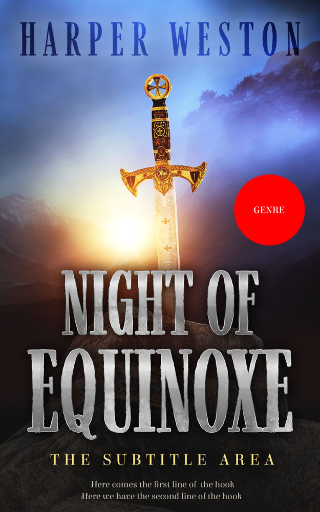 Front view of Baltic Sea #22761 - Premade Historical Book Cover