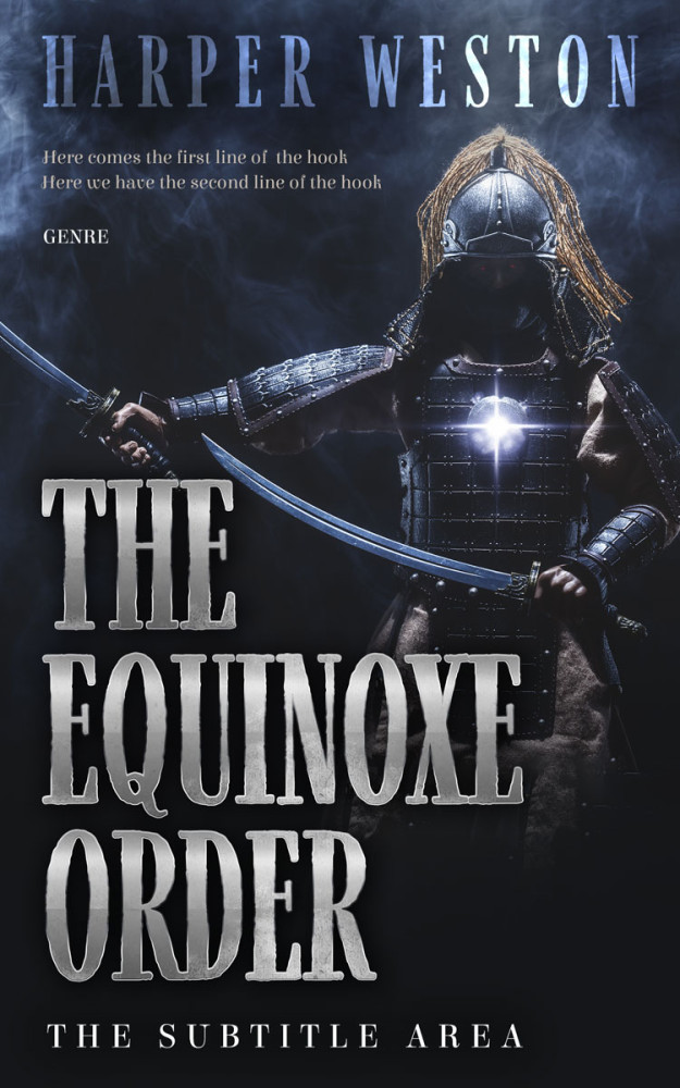 Front view of Shark #22763 - Premade Historical Book Cover