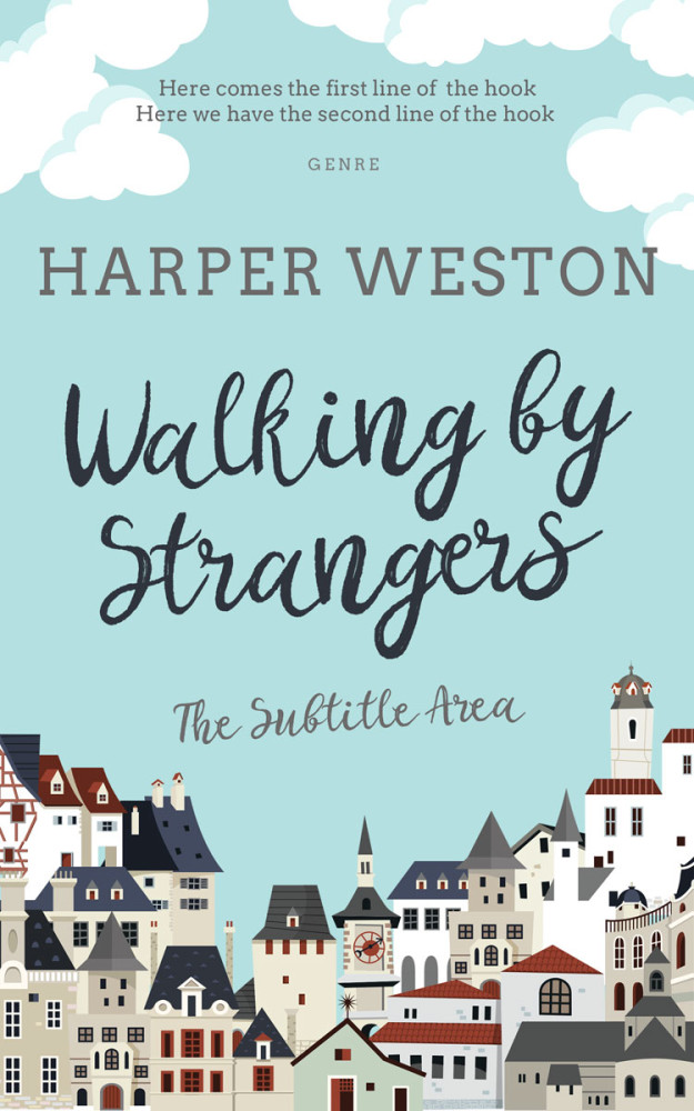 Front view of Ziggurat #22772 - Premade Travel Book Cover