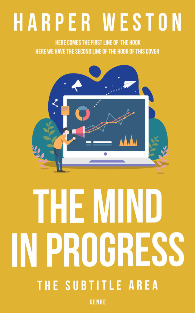 Front view of Anzac #22822 - Premade Self-Improvement & Self-Help Book Cover