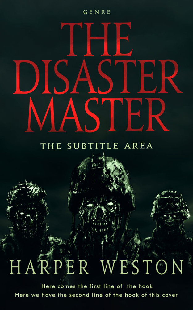 Front view of Aztec #22833 - Premade Apocalyptica Book Cover